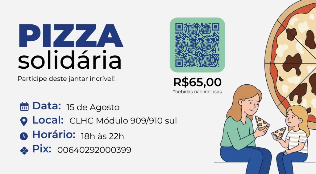 Folder Pizza Solidária